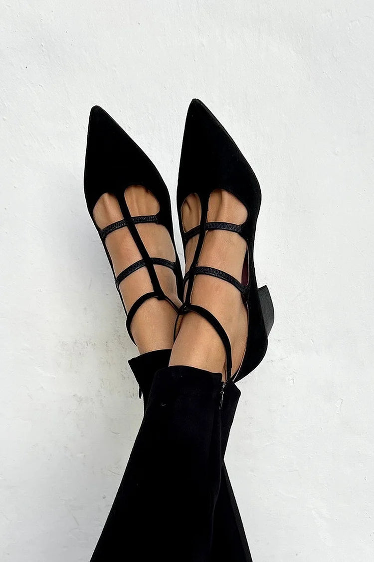 CLEO – STRAPPY POINTED HEEL
