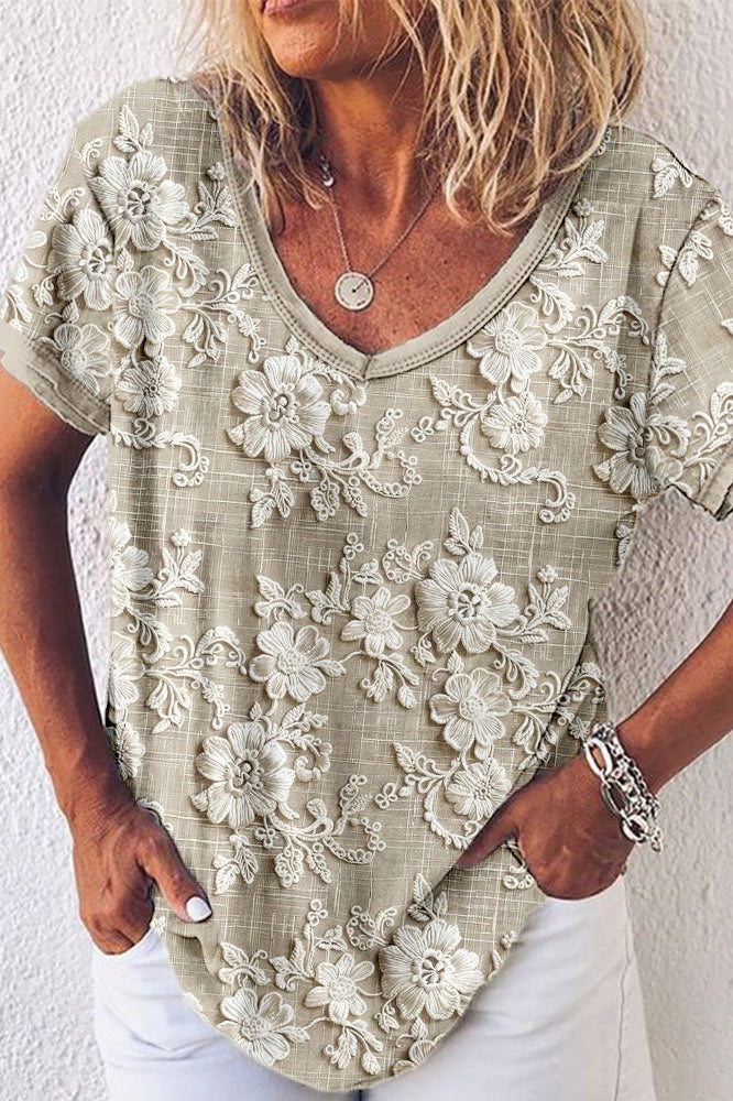 AMARA – SUNSET PETAL TEE