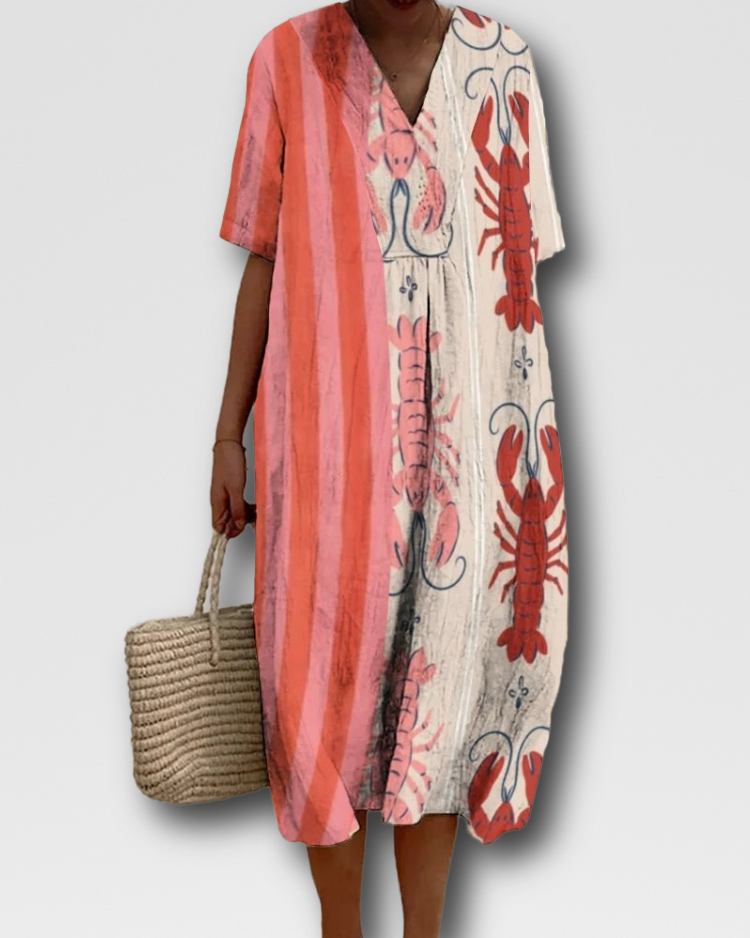 ADRIANE - ARTISTIC MAXI DRESS