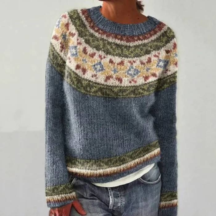 ELLY – VINTAGE YOKE JUMPER