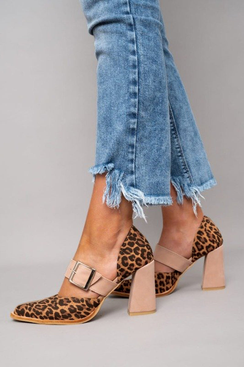 PATRICIA – LEOPARD BLOCK HEEL