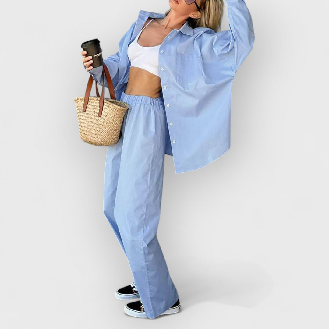 IRIS - CASUAL BLOUSE SET
