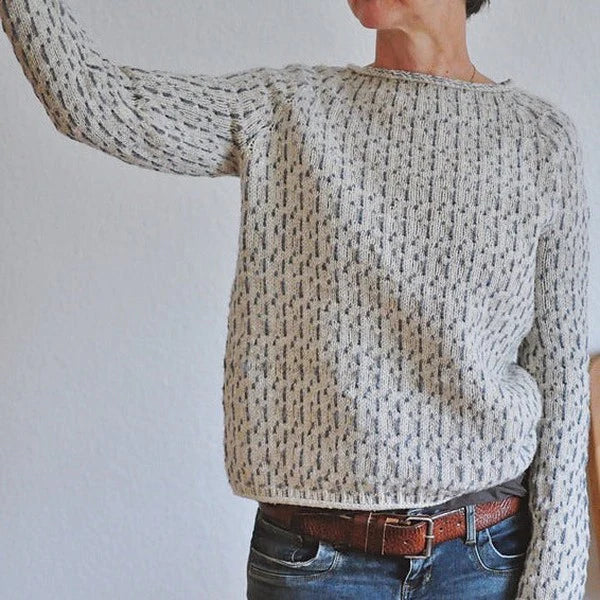 GEMMA – CREW NECK ELEGANCE JUMPER