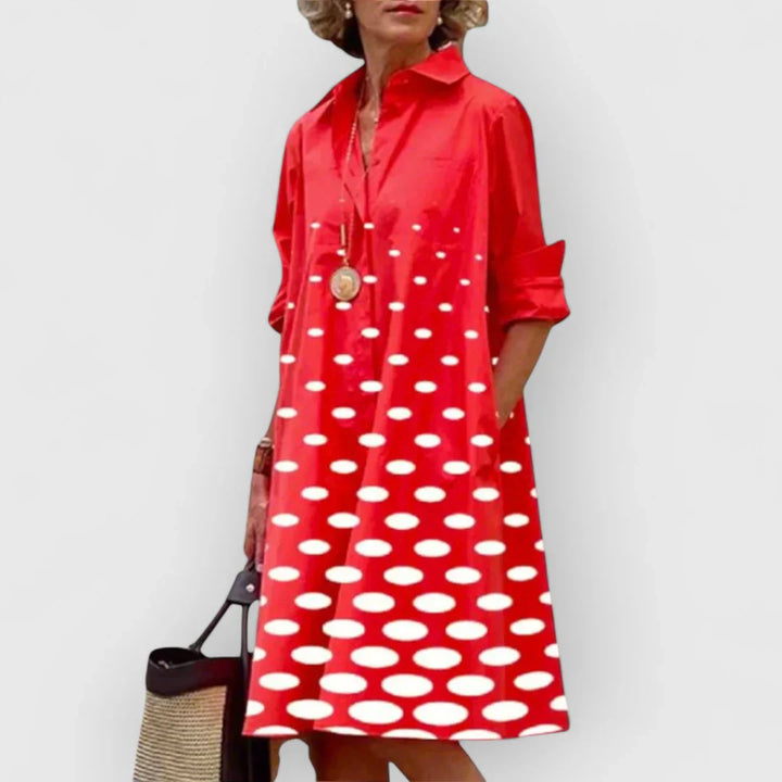 DIANA - POLKA DOT MIDI DRESS
