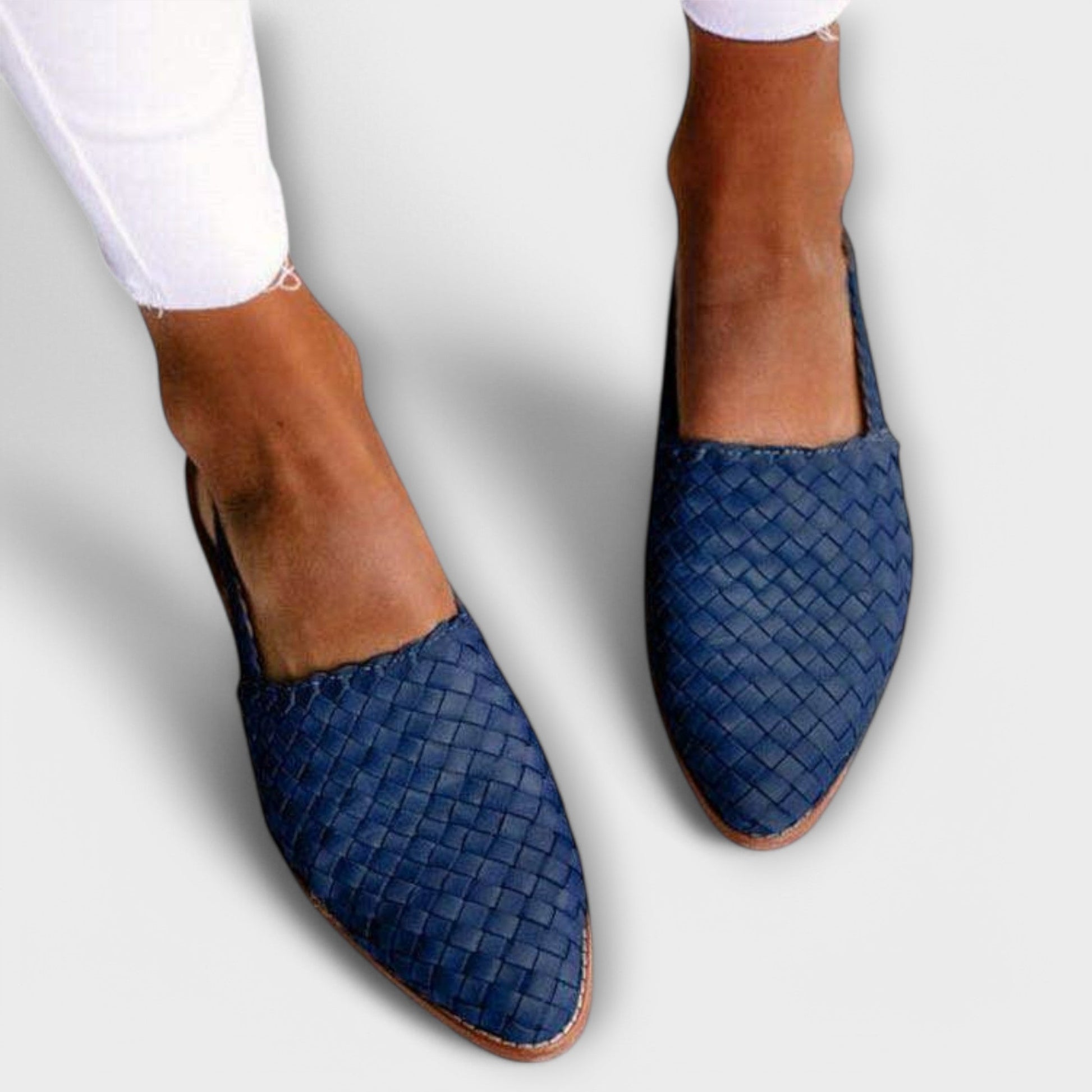 NATALIE - FASHION WOVEN MOCCASINS