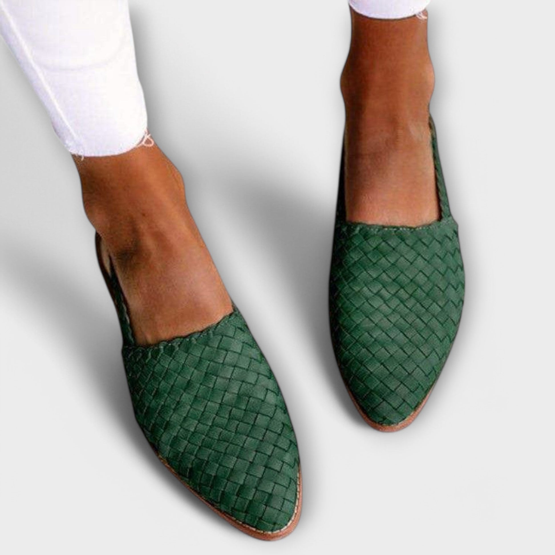 NATALIE - FASHION WOVEN MOCCASINS
