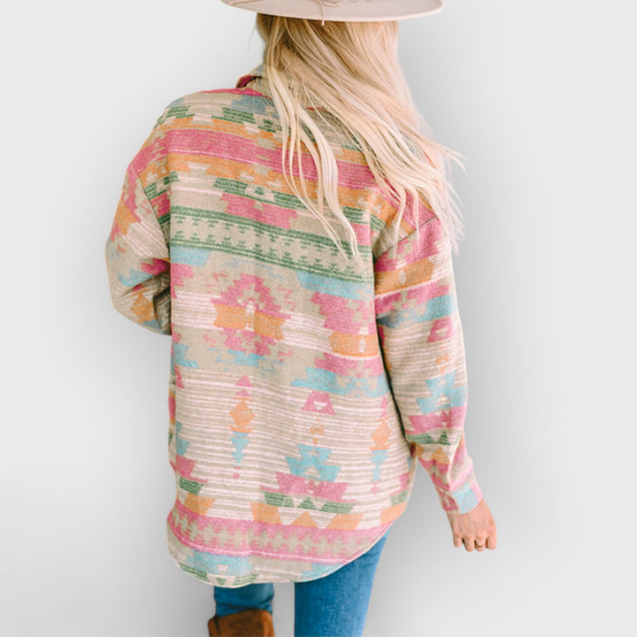 BRIA - MULTICOLOUR OVERSIZED JACKET