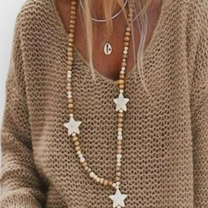 DOROTHY - V-NECK KNIT JUMPER
