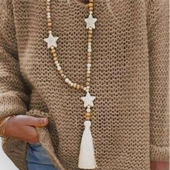 DOROTHY - V-NECK KNIT JUMPER