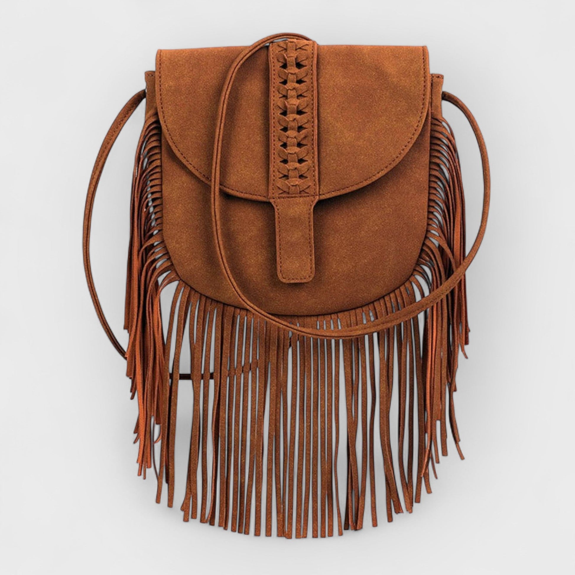 LYNETTE - BOHO FRINGE CROSSBODY BAG