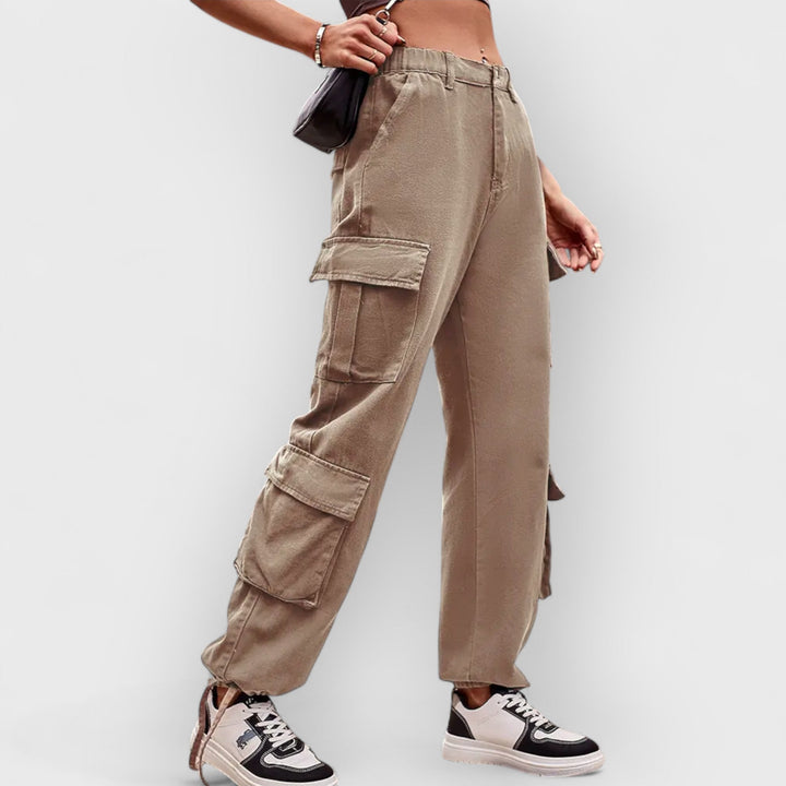 OCTAVIA - UTILITY CARGO JEANS