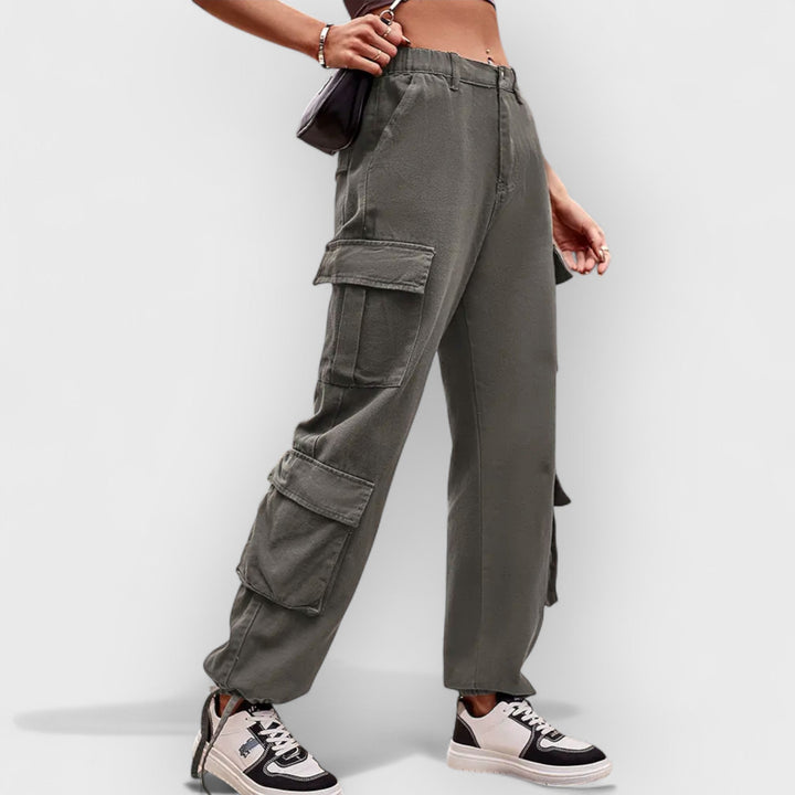 OCTAVIA - UTILITY CARGO JEANS