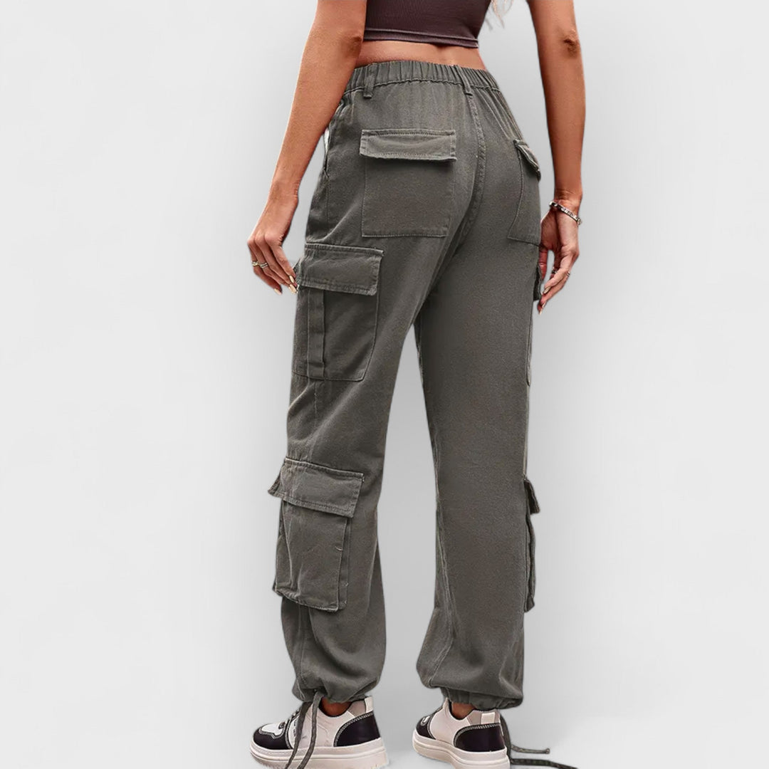 OCTAVIA - UTILITY CARGO JEANS