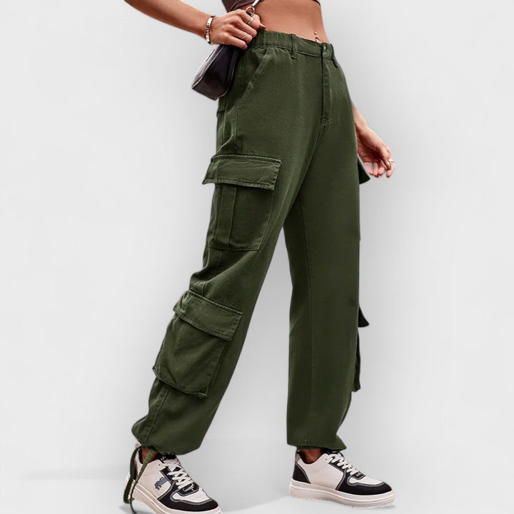 OCTAVIA - UTILITY CARGO JEANS