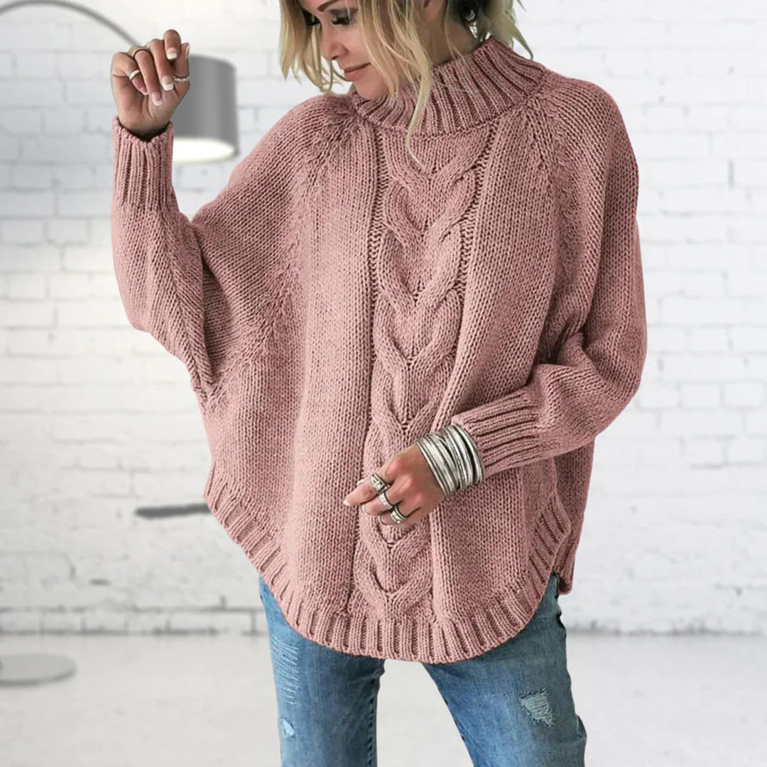 AMELIA – STANDARD COLLAR KNIT JUMPER