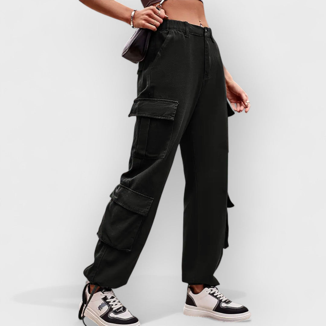 OCTAVIA - UTILITY CARGO JEANS