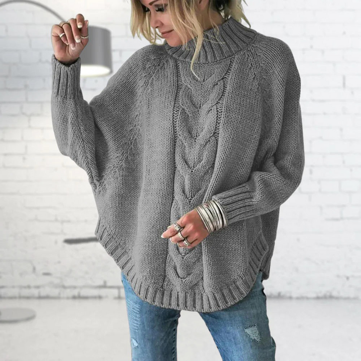 AMELIA – STANDARD COLLAR KNIT JUMPER
