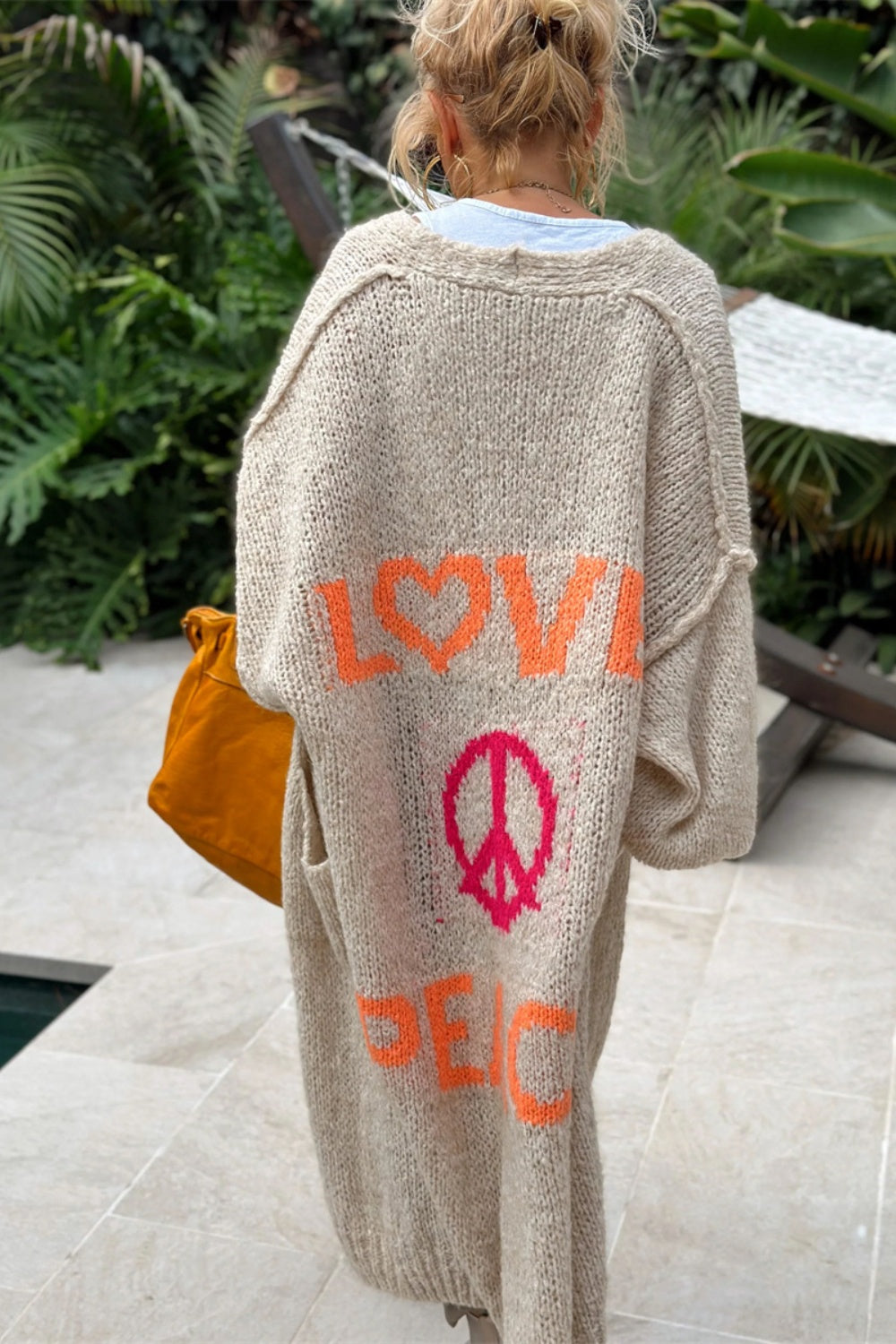 EMILY – LOVE & PEACE CARDIGAN