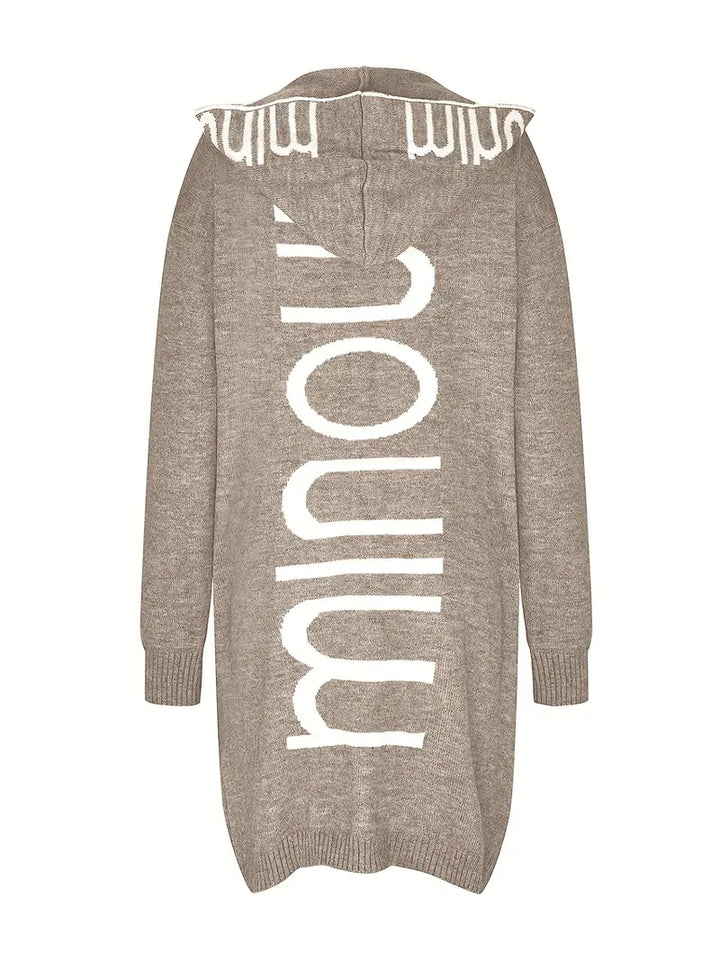 SENNA – LONG HOODED CARDIGAN