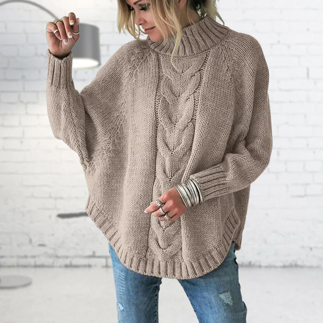 AMELIA – STANDARD COLLAR KNIT JUMPER