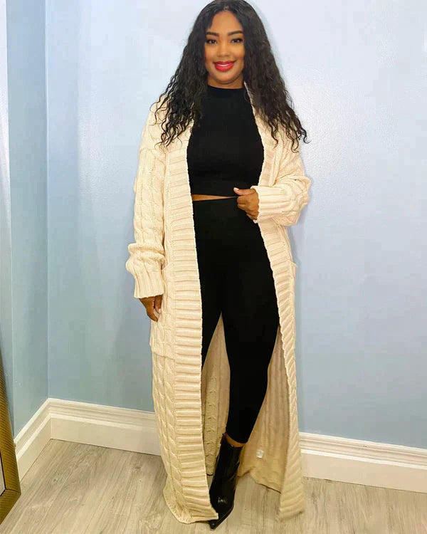 CORINNE – LONG KNIT CARDIGAN