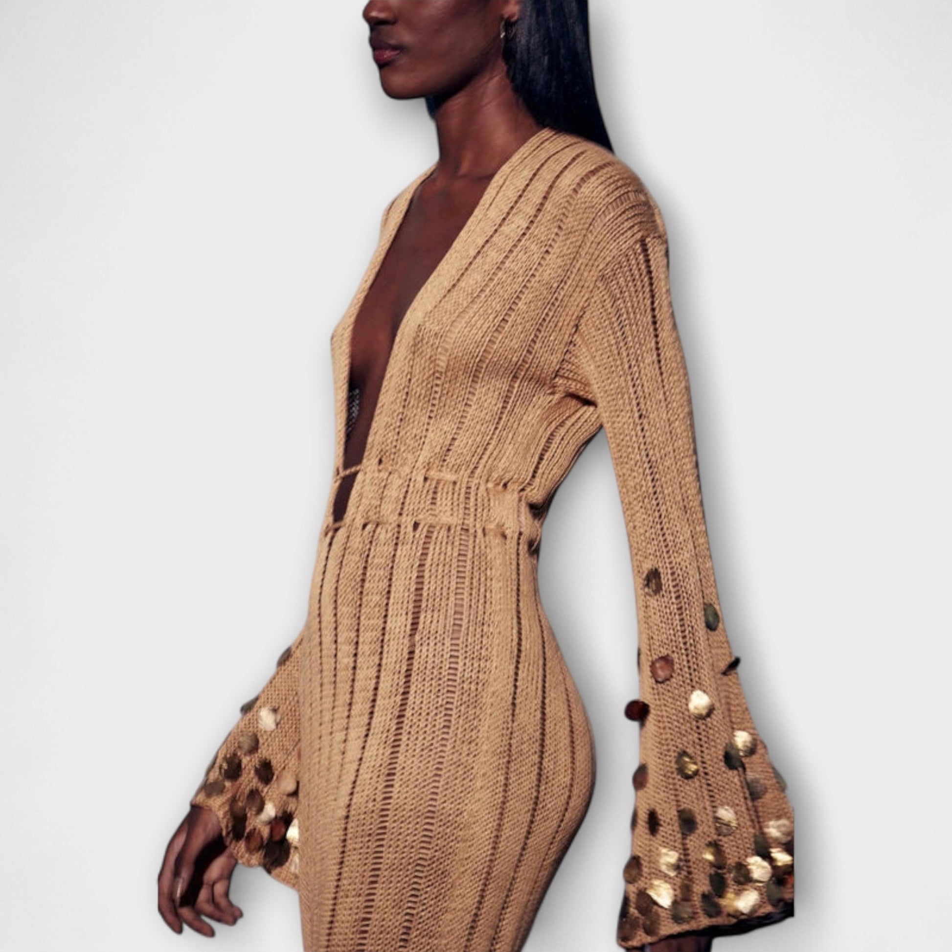 HOPE - LONG KNITTED DRESS