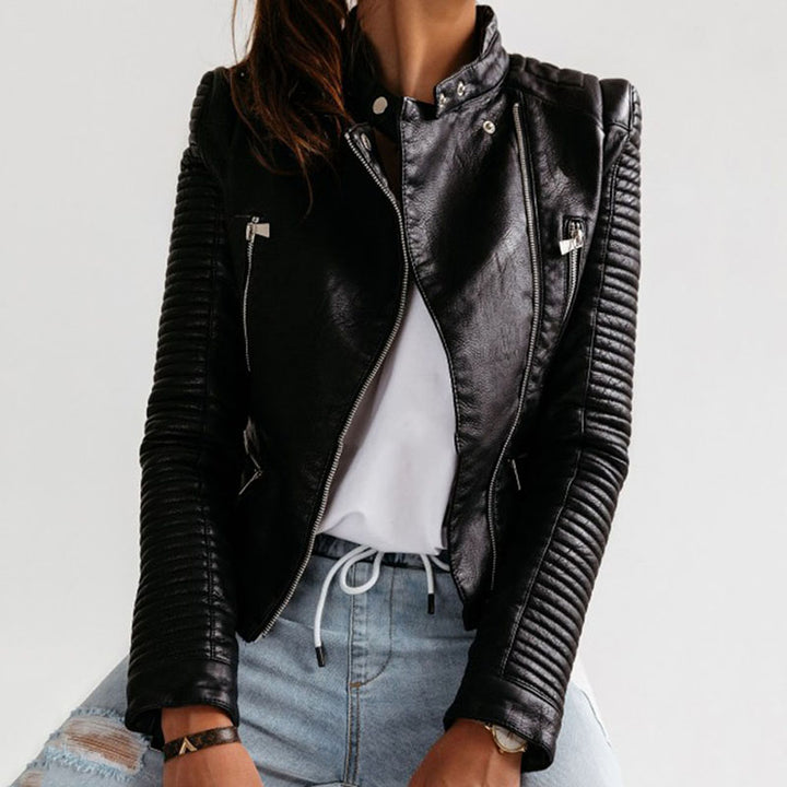HAILEY - CLASSIC LEATHER JACKET