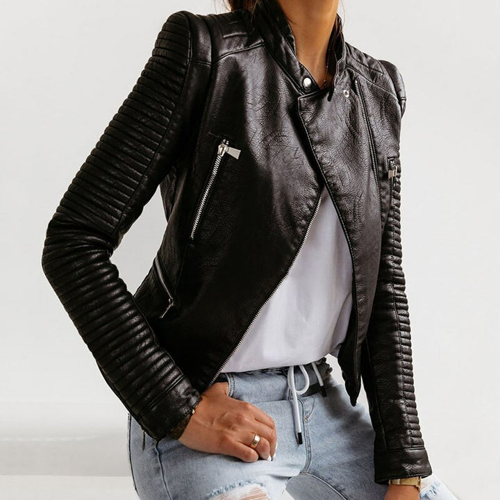 HAILEY - CLASSIC LEATHER JACKET