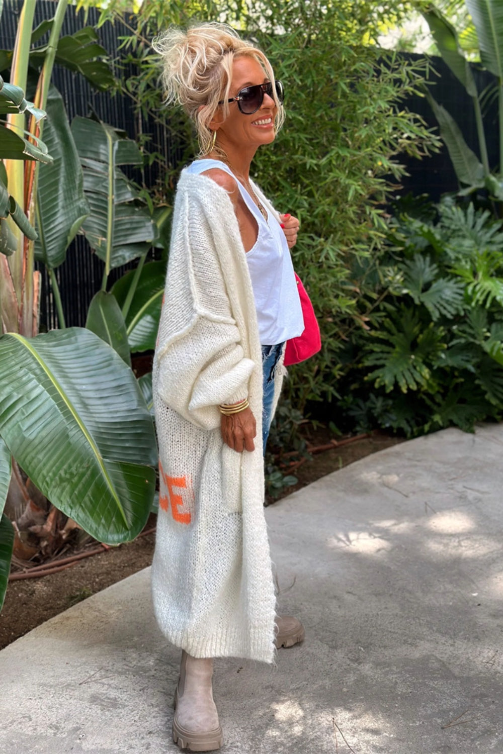 EMILY – LOVE & PEACE CARDIGAN