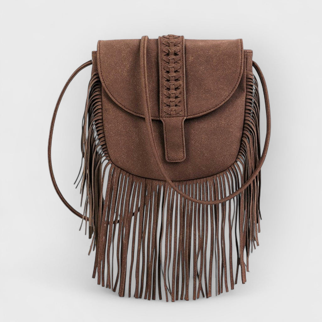 LYNETTE - BOHO FRINGE CROSSBODY BAG