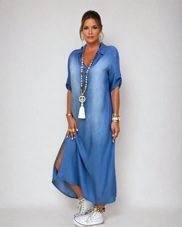 NOLA - TIMELESS DENIM DRESS
