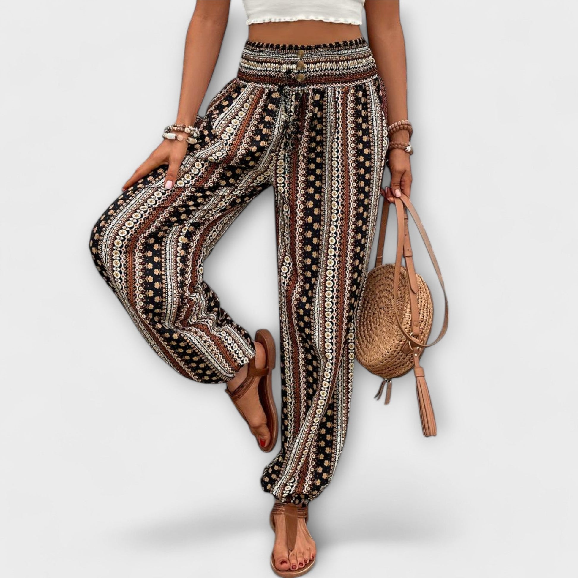 CAITLIN - ETHNO-CHIC TROUSERS