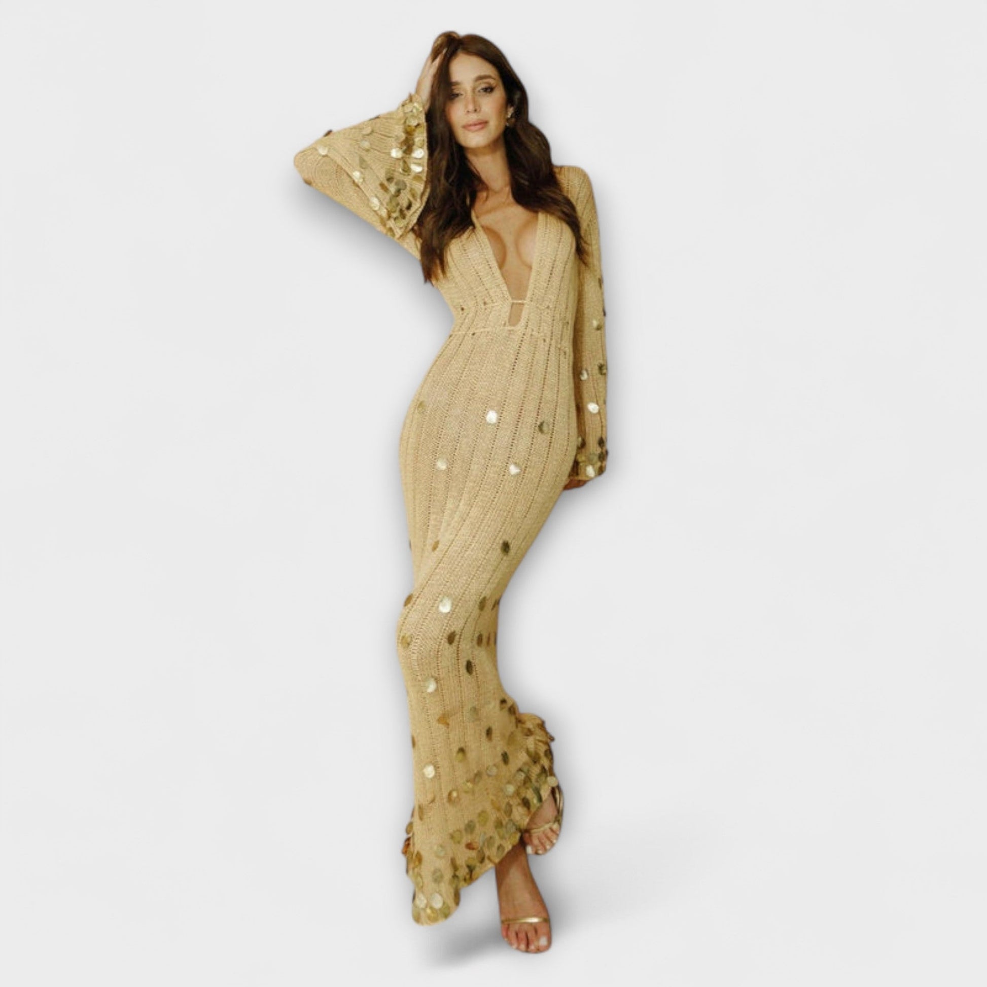 HOPE - LONG KNITTED DRESS