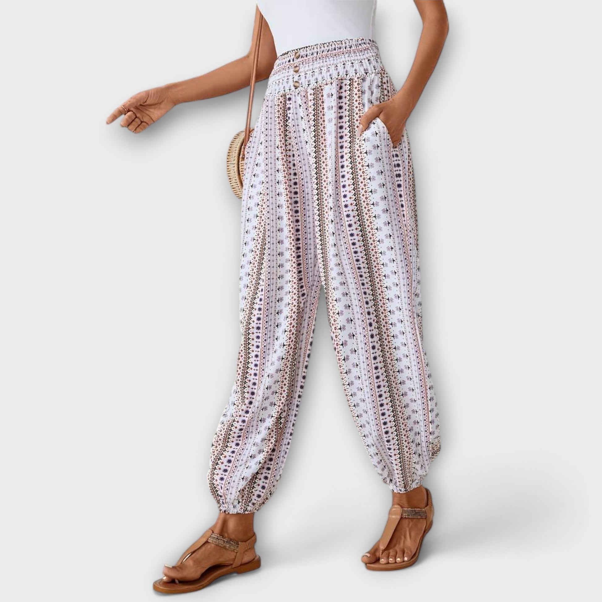 CAITLIN - ETHNO-CHIC TROUSERS