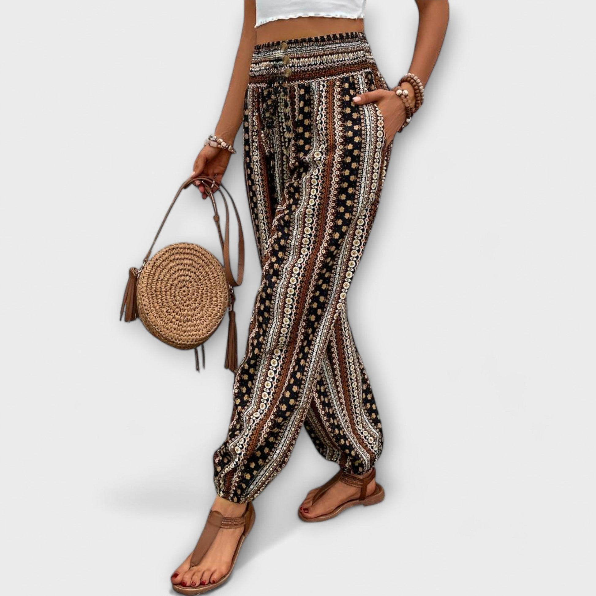 CAITLIN - ETHNO-CHIC TROUSERS