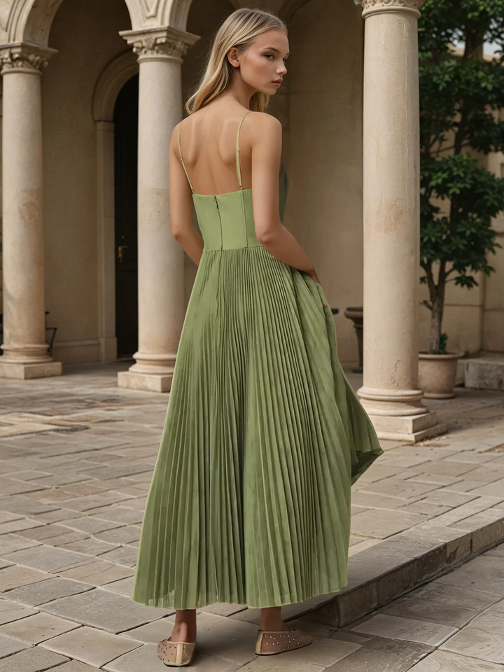 JENNA - BUSTIER MIDI DRESS