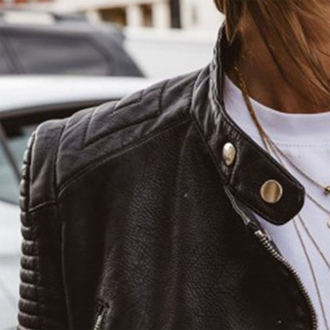 HAILEY - CLASSIC LEATHER JACKET
