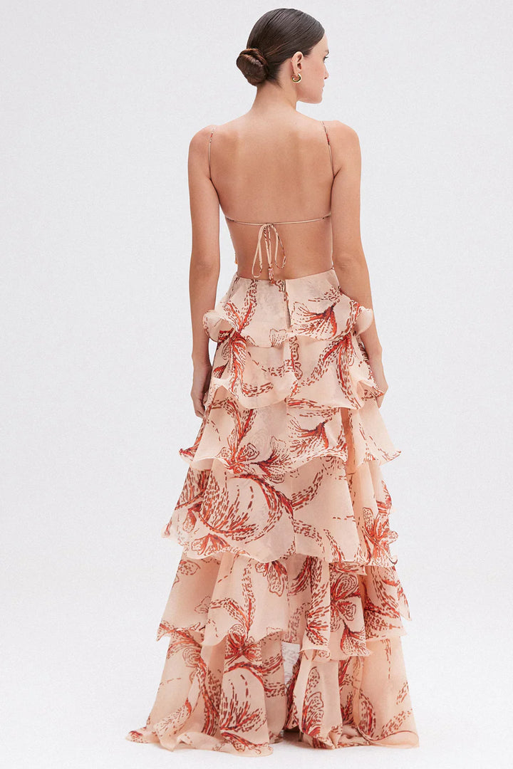 LILY - ETHEREAL RUFFLE DRESS