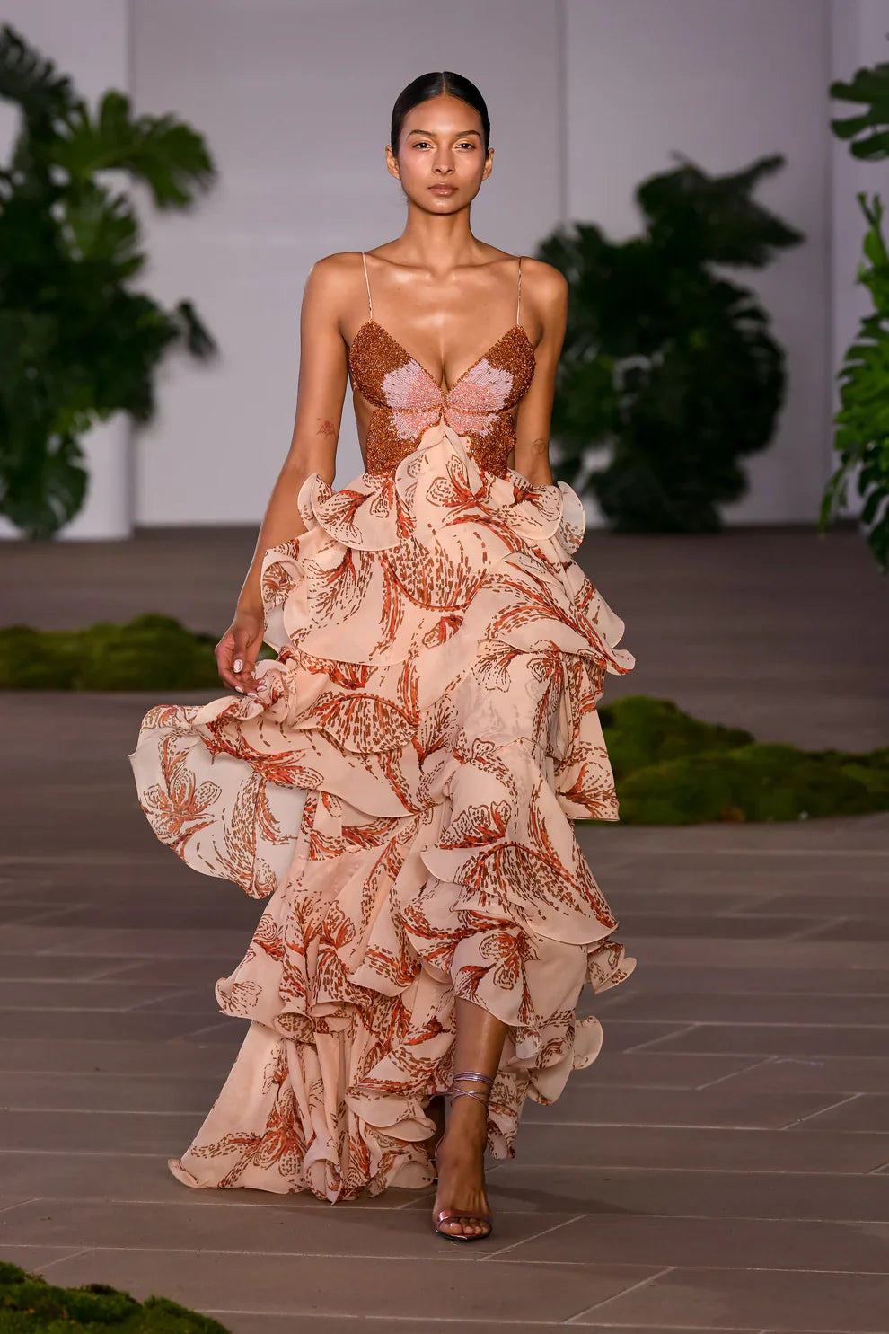 LILY - ETHEREAL RUFFLE DRESS