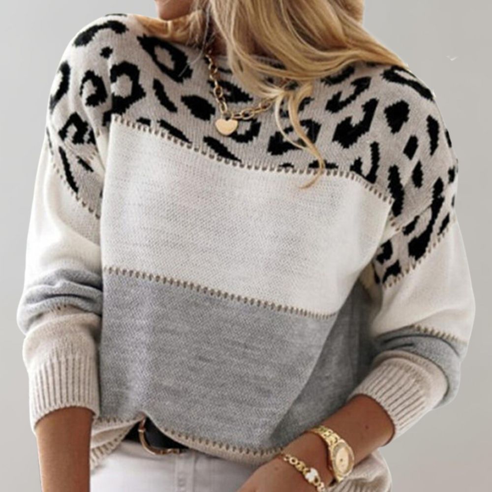 IDA – LEOPARD PRINT JUMPER