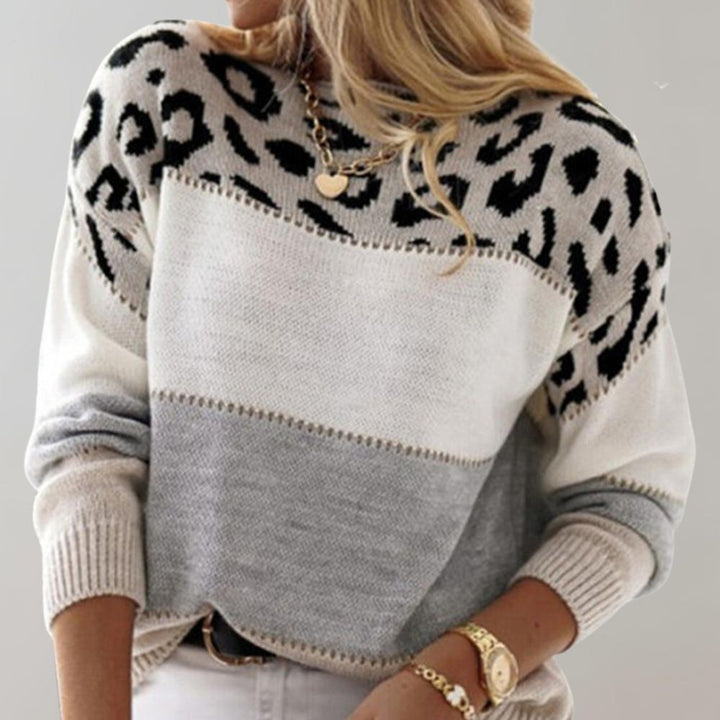 IDA – LEOPARD PRINT JUMPER