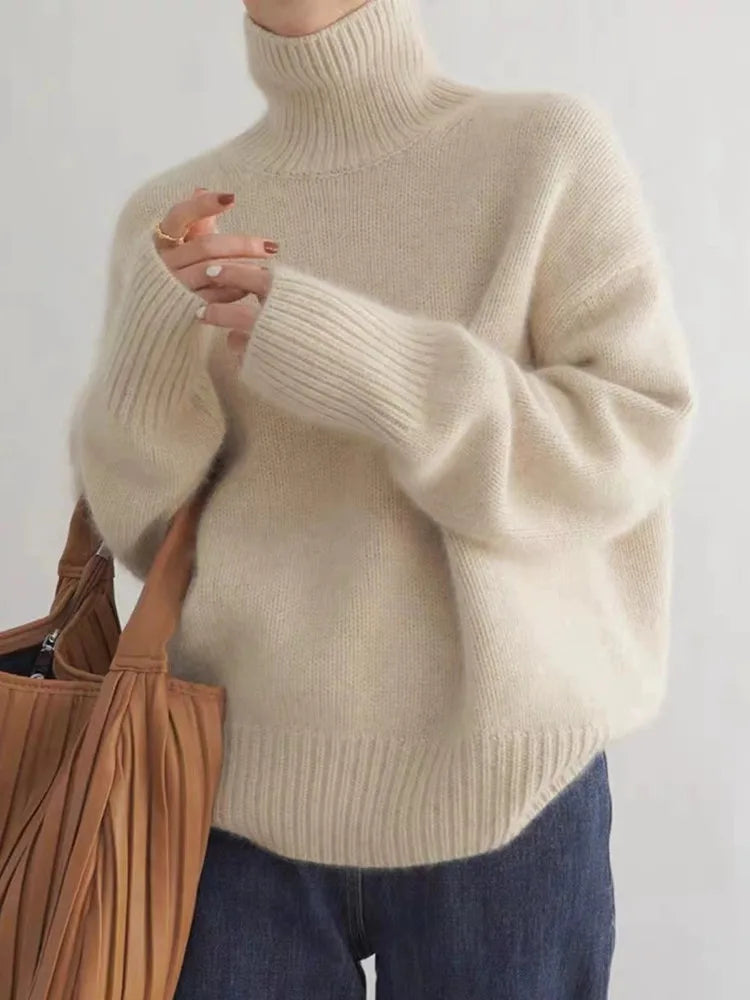 NANCY – LUXE HIGH-NECK JUMPER