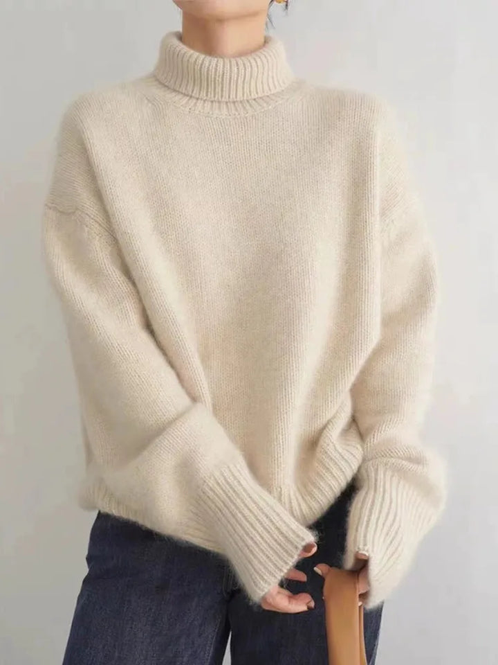 NANCY – LUXE HIGH-NECK JUMPER