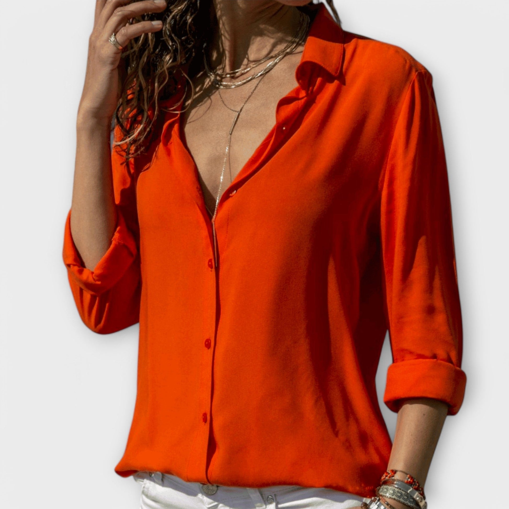 CAROLYN - TIMELESS ELEGANT BLOUSE