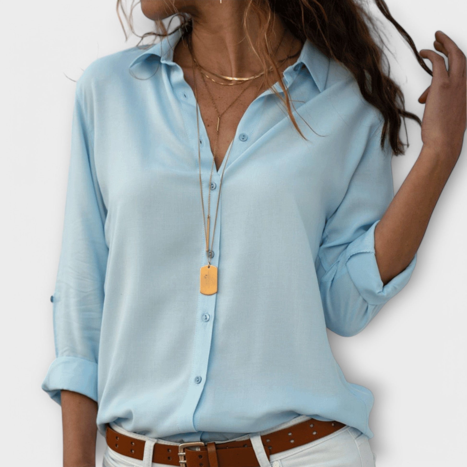 CAROLYN - TIMELESS ELEGANT BLOUSE
