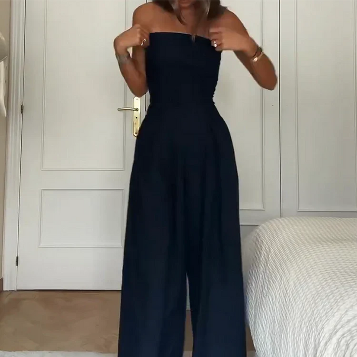 KATE - EFFORTLESS STRAPLESS JUMPSUIT