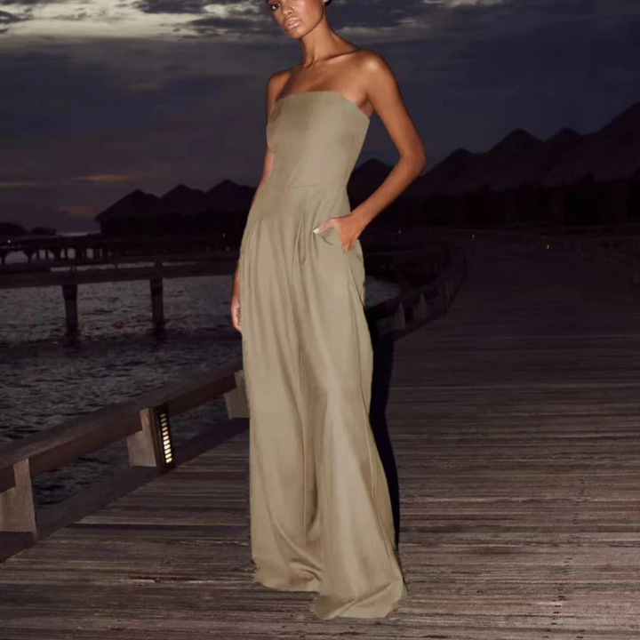 KATE - EFFORTLESS STRAPLESS JUMPSUIT