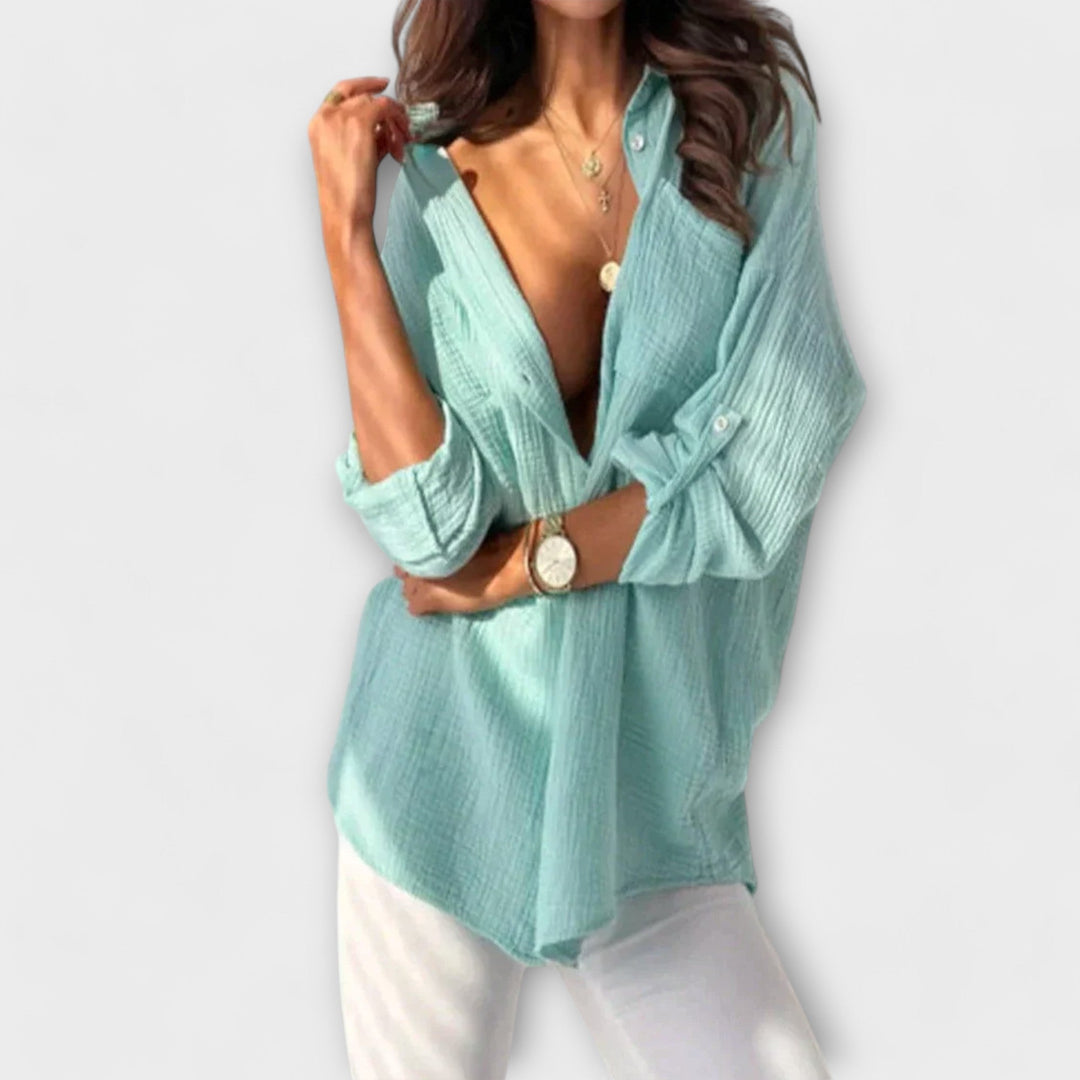 MELINA - TIMELESS MODERN BLOUSE