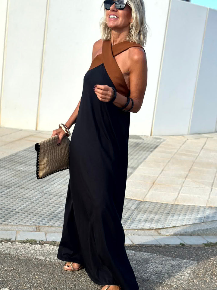 ROSE - CROSS-NECK DRESS