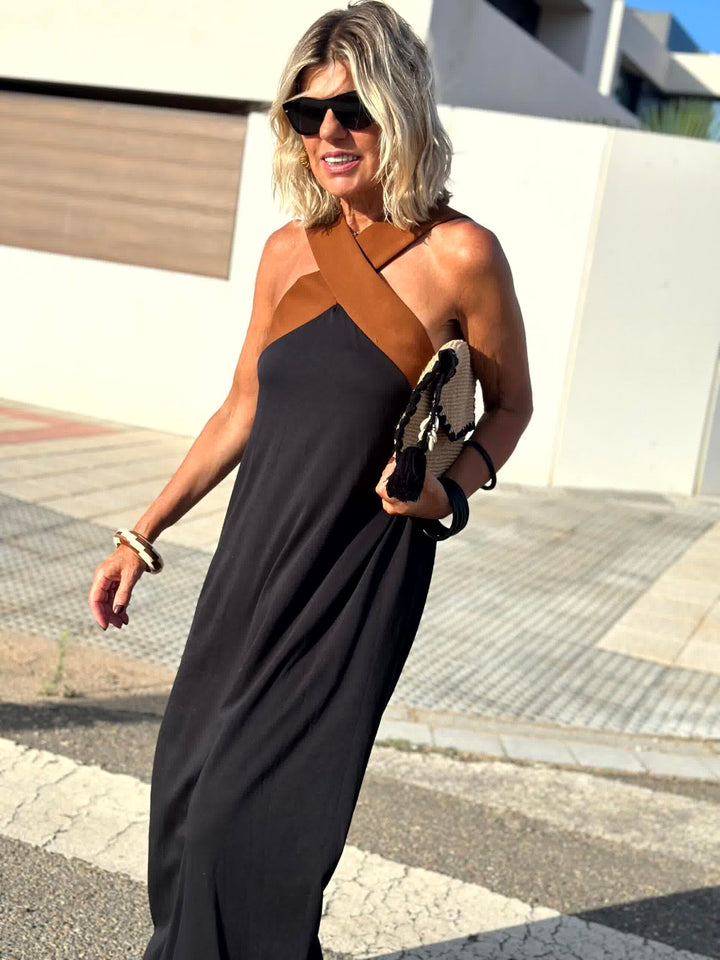 ROSE - CROSS-NECK DRESS